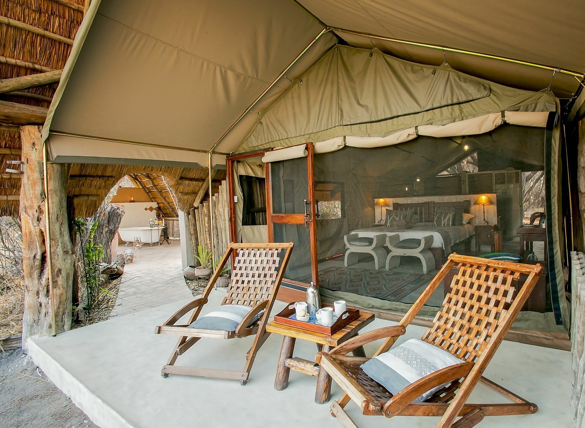 The Hide Safari Camp Hotel Dete Eksteriør billede